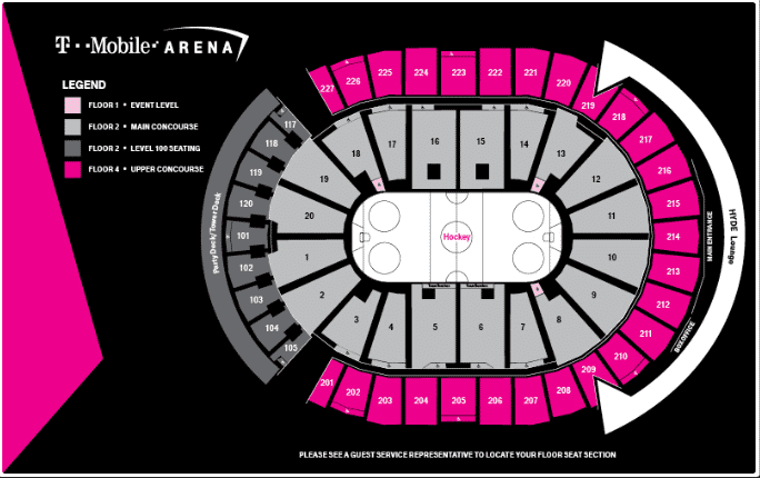 T Mobile Seating Chart For George Strait