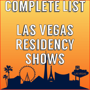 las vegas residency shows