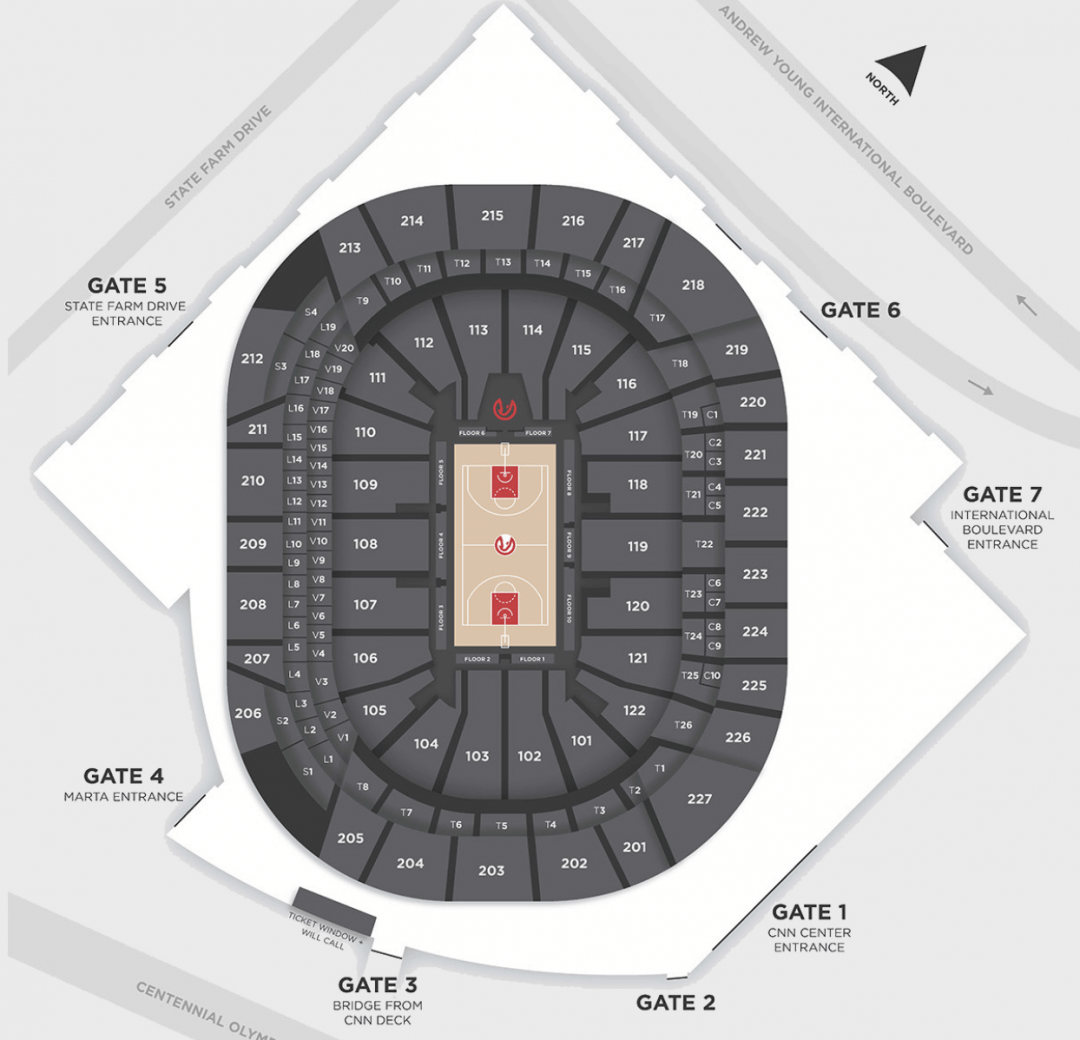 State Farm Arena Taylor Swift Seating Chart