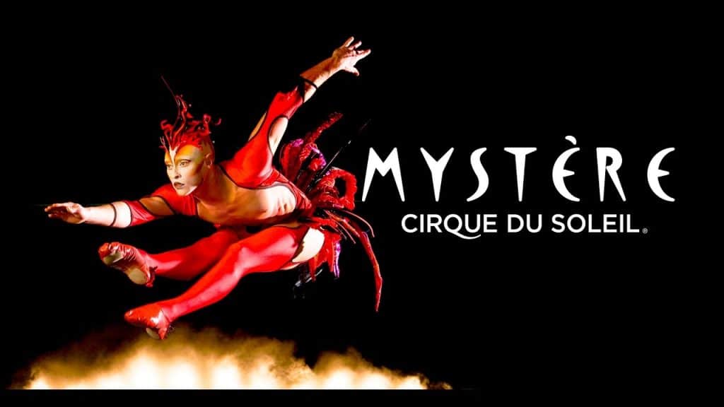 mystere tickets at the cirque du soleil