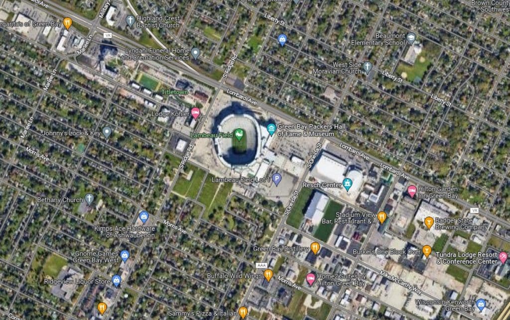 parking map lambeau field        <h3 class=