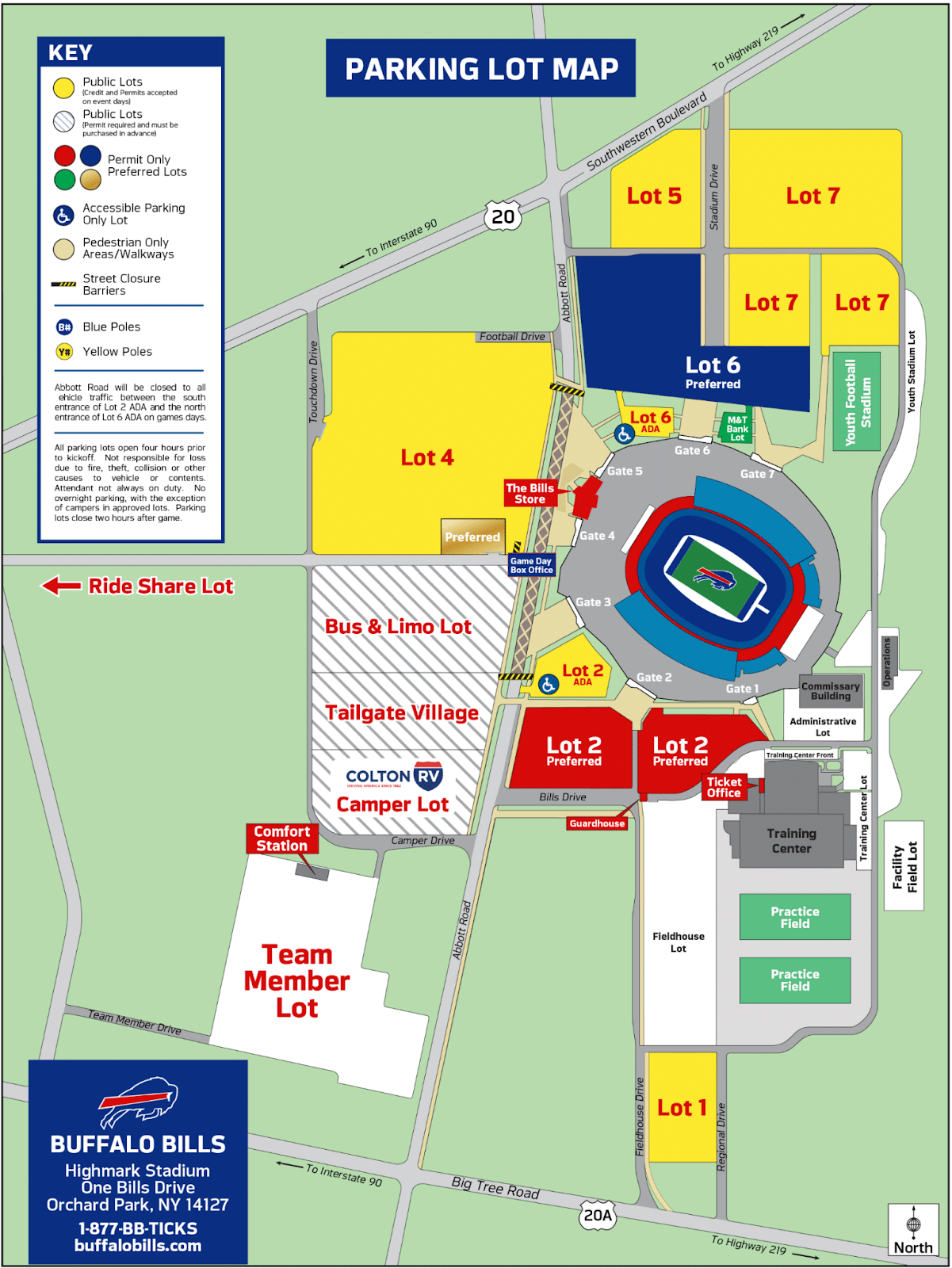 Highmark Stadium Parking Tips Guide in Buffalo New York for 2023