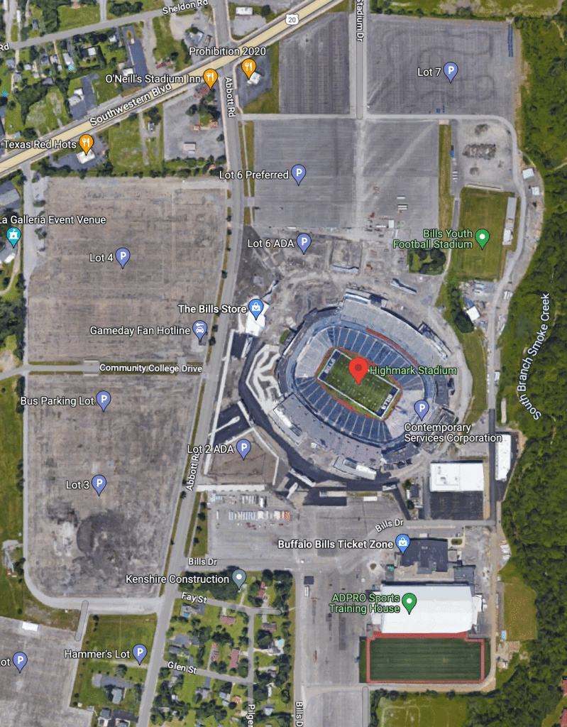 Save 87% On Buffalo Bills Parking Now - NFL Cheapskate