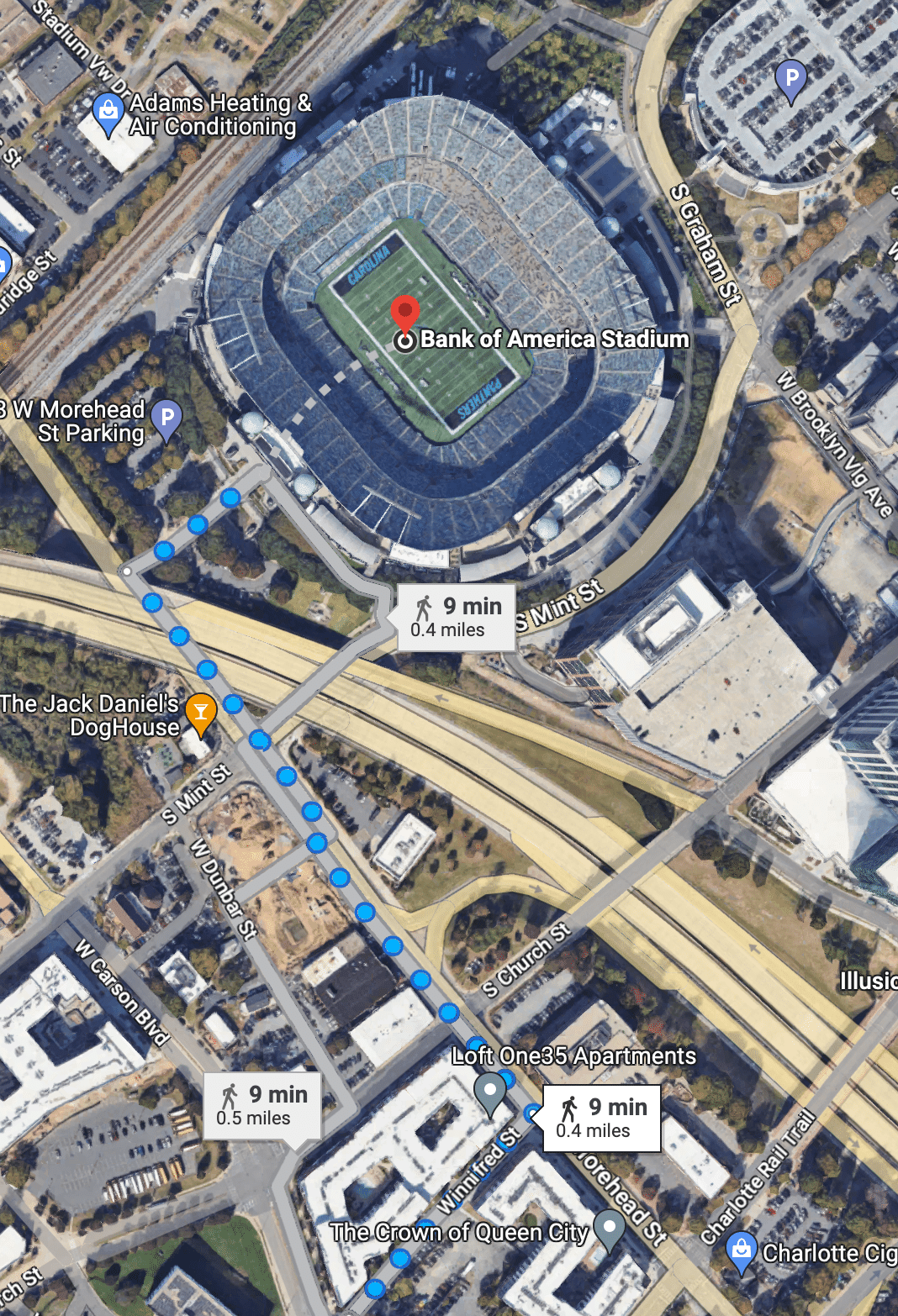 Bank of America Stadium Parking Tips [2024 Carolina Panthers]