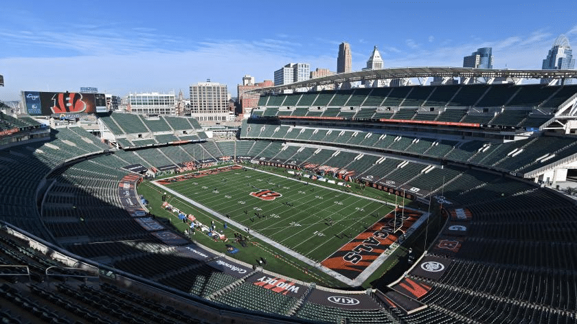 Paycor Stadium, section 305, home of Cincinnati Bengals, page 1