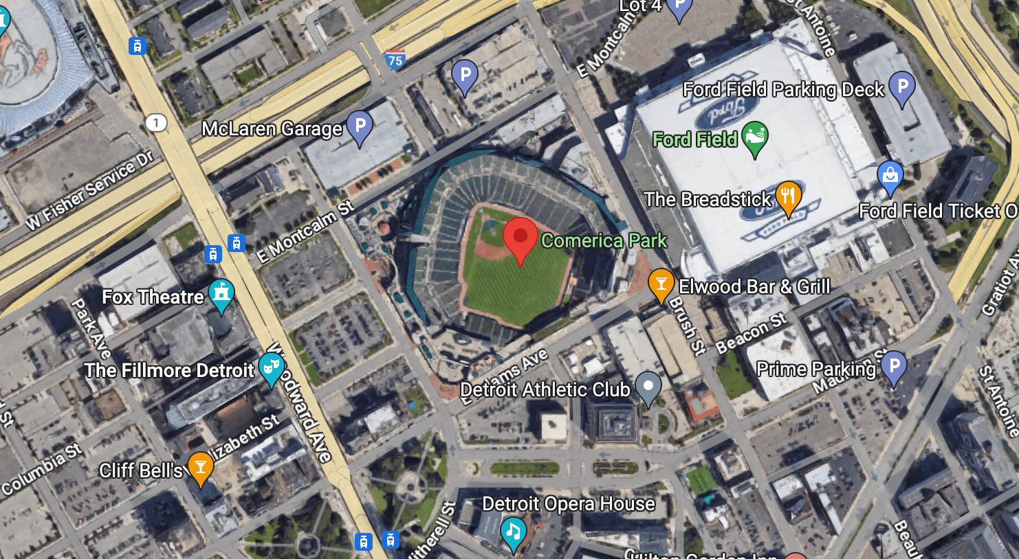 Comerica Park Parking Tips Guide in Detroit for 2024