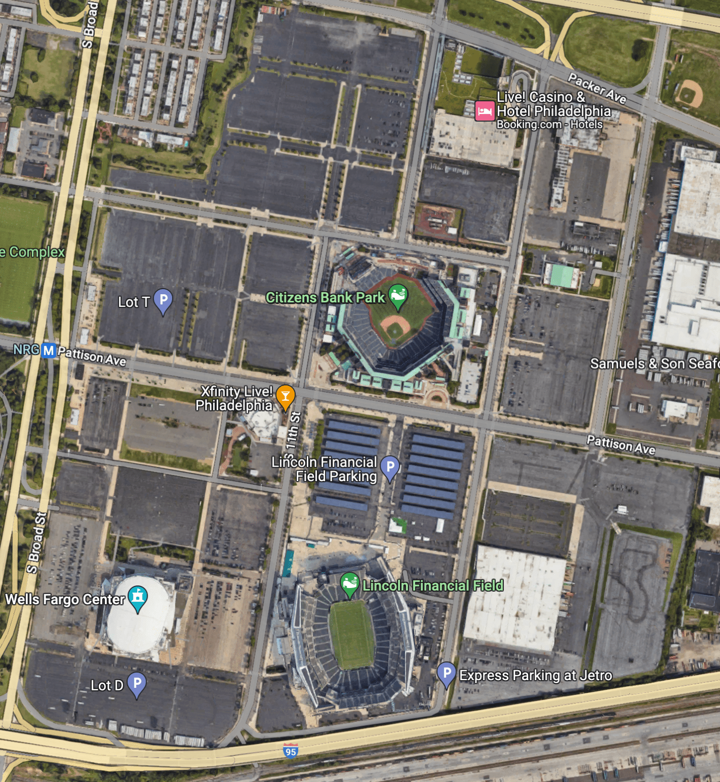 map of parking lots at citizens bank park        <h3 class=