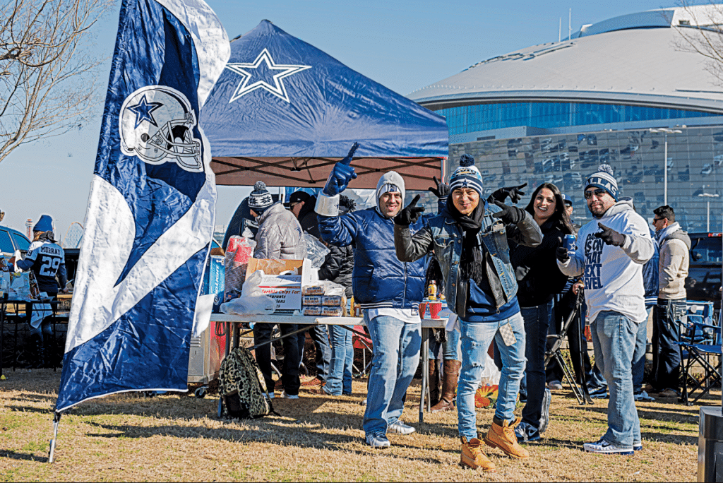 tailgating at at&t stadium in dallas