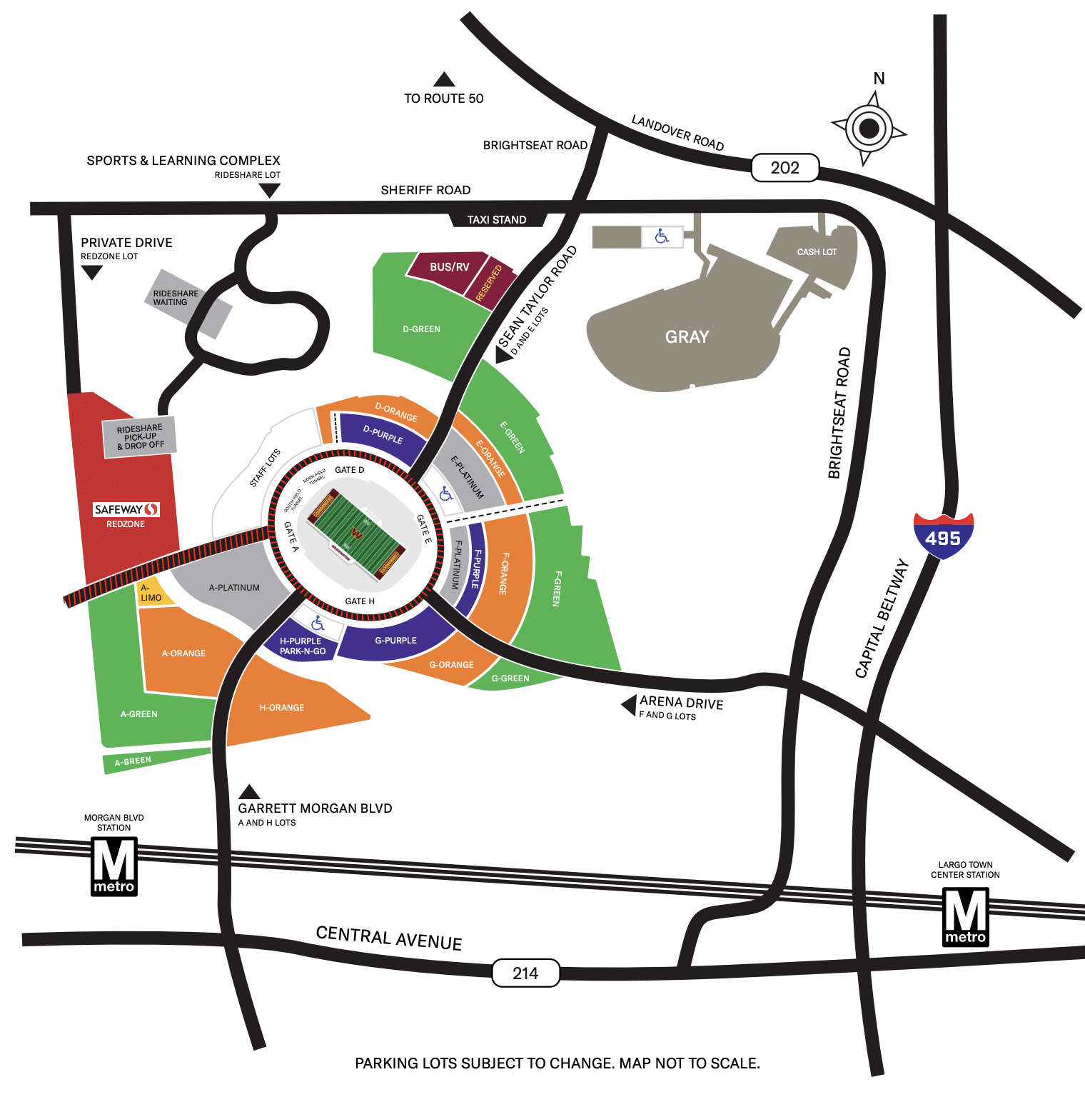 [2023] FedEx Field Parking Tips for the Washington Commanders