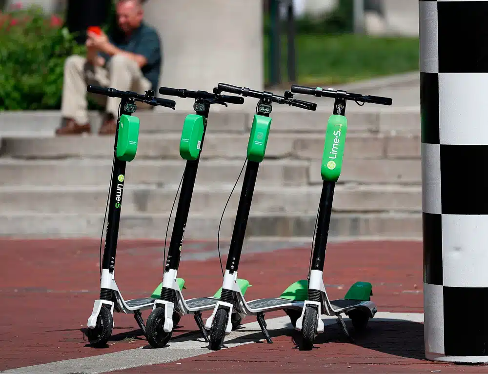 lime scooters alternative to parking at lucas oil stadium