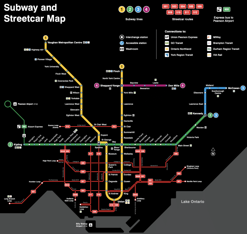 public transportation to scotiabank arena in toronto