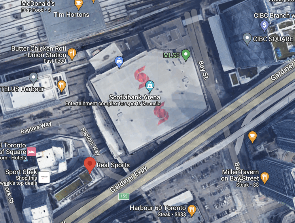scotiabank arena parking tips overview map